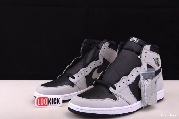 Bmlin Shoes Black Smoke White 1 555088-035 Light Air High Retro Grey Jordan 0723